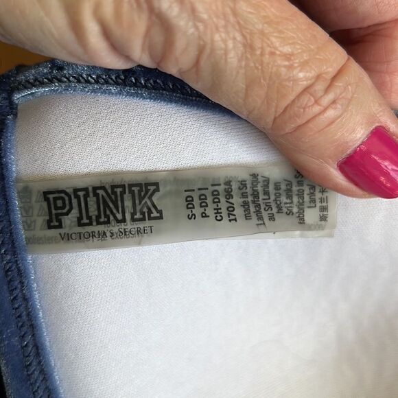 Victorias Secret PINK Velour Bikini Top SDD - Picture 4 of 6
